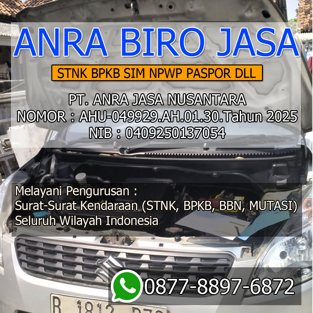 Anra Biro Jasa STNK